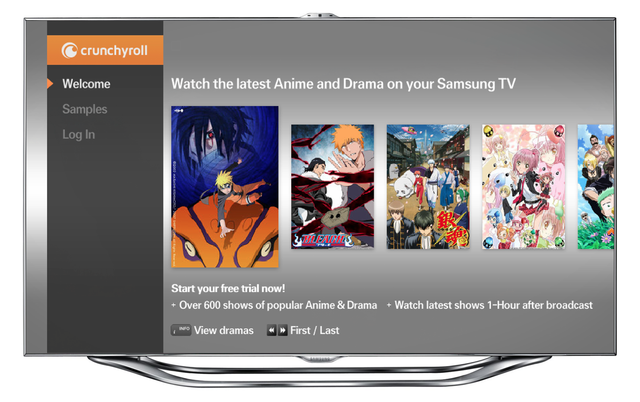 Can You Get Crunchyroll On Samsung Tv