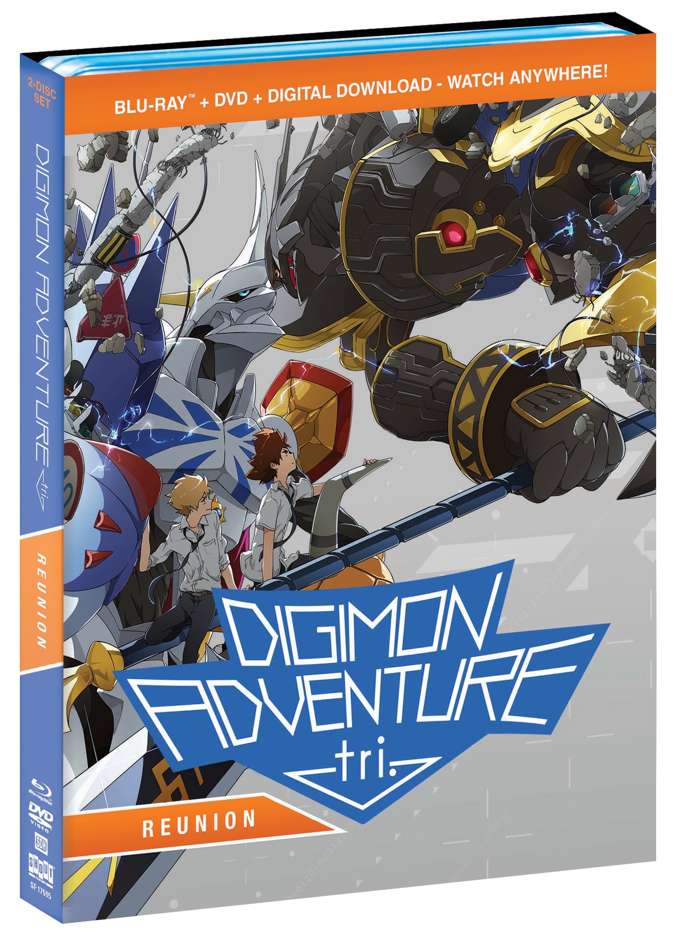 Digimon Adventure Tri 6-Film Collection Blu-Ray Set with Slipcover