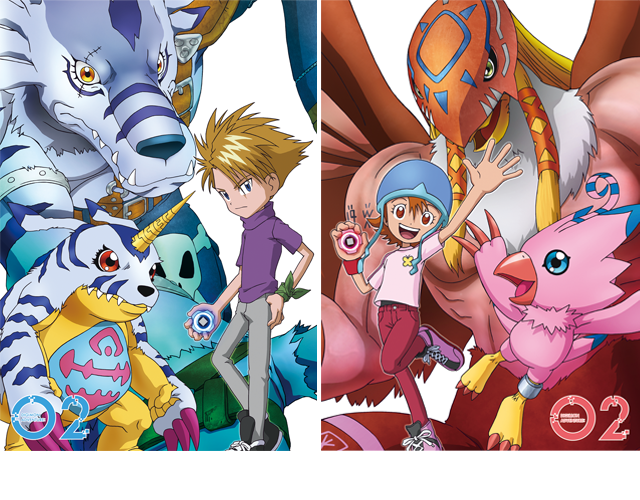 Digimon Adventure: Blu-ray/DVD Box 2 Packaging Preview & Product 