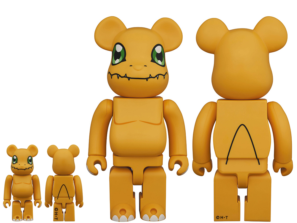 Agumon Be@rbrick Figure Set in March & First Images | With the