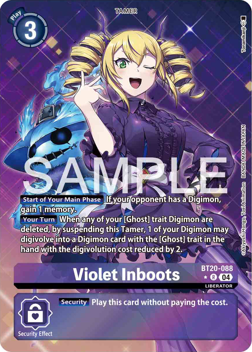 Amazon.co.jp: Digimon Card Game Violet In Boots Parallel