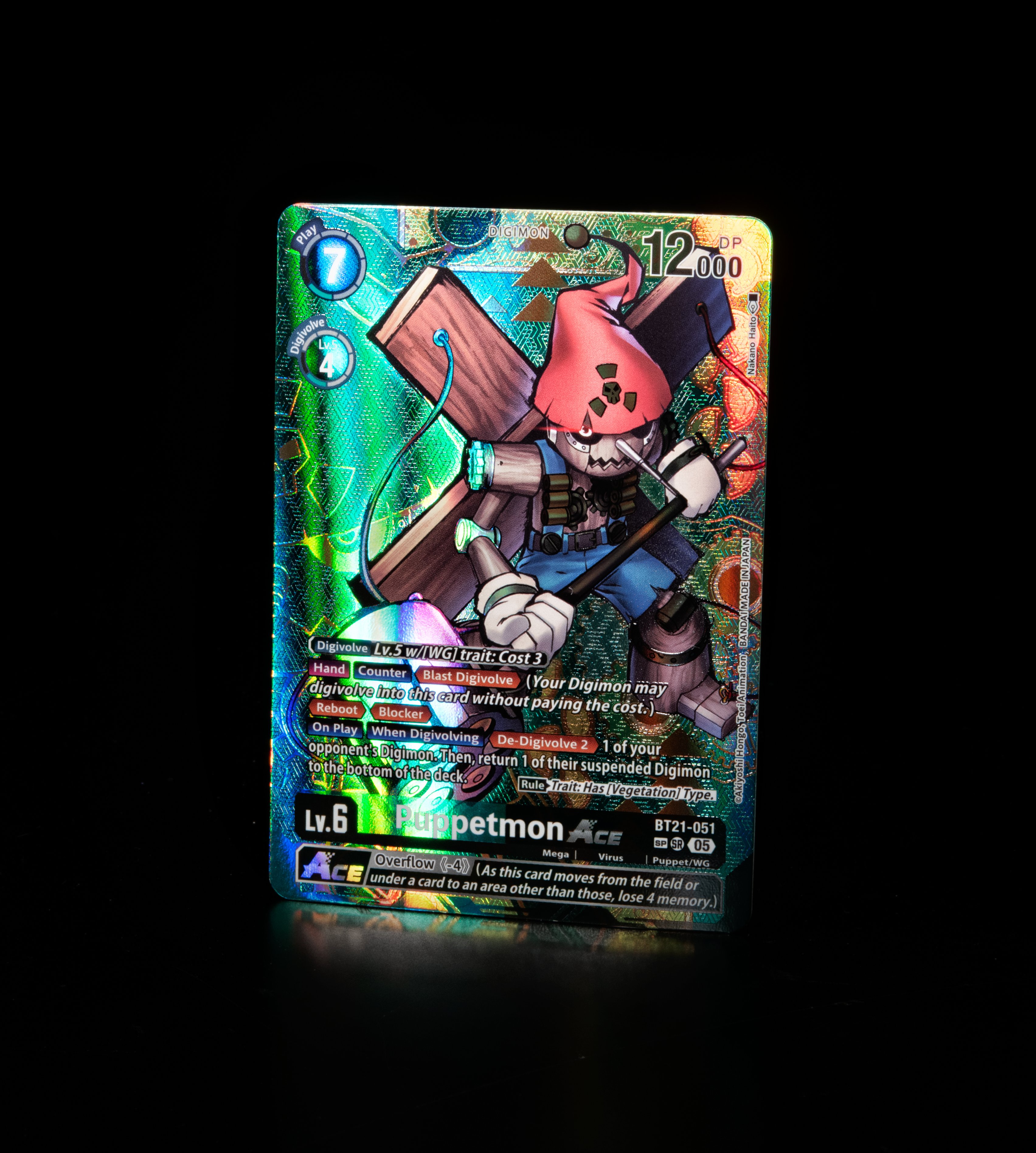 Pinochimon Ace/Puppetmon Ace Special Parallel/Alt Art Pinochimon Ace/Puppetmon Ace Special Parallel/Alt Art
