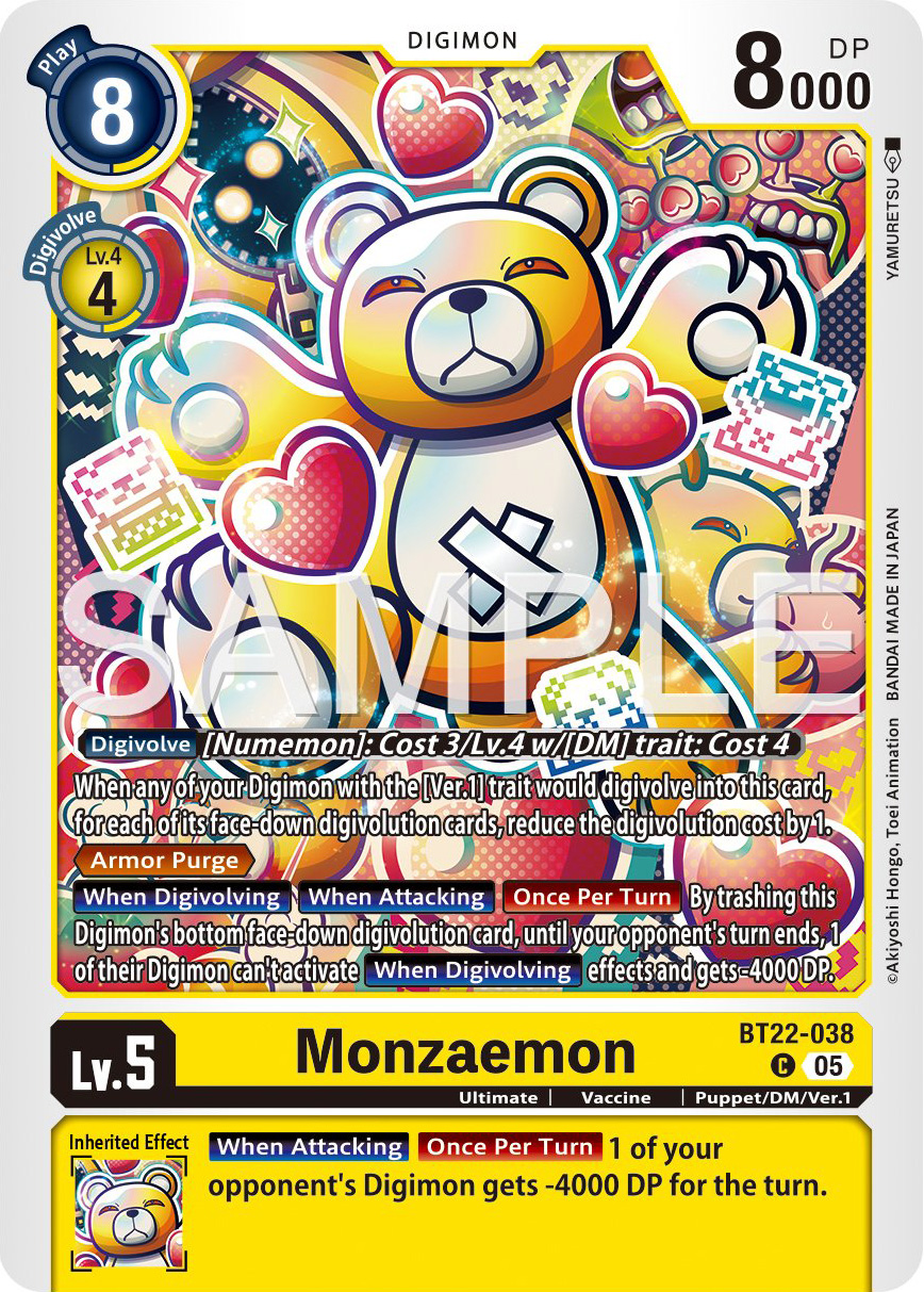 Monzaemon, ShinMonzaemon, & Nanomon/Datamon Previews for