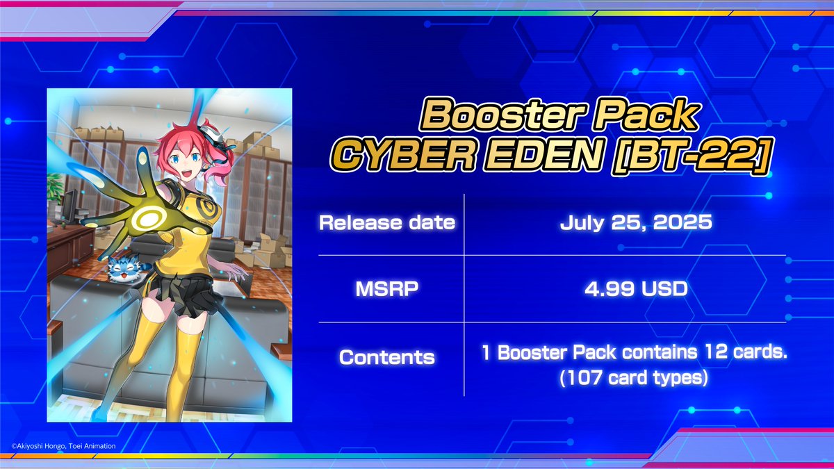 Digimon Card Game- Previews & News for Boosters 20, 21, 22