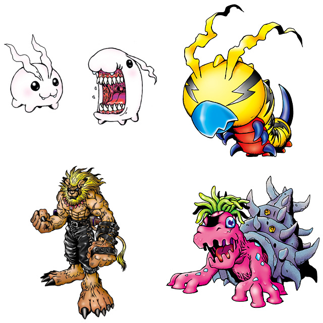 digimon capsule mascot