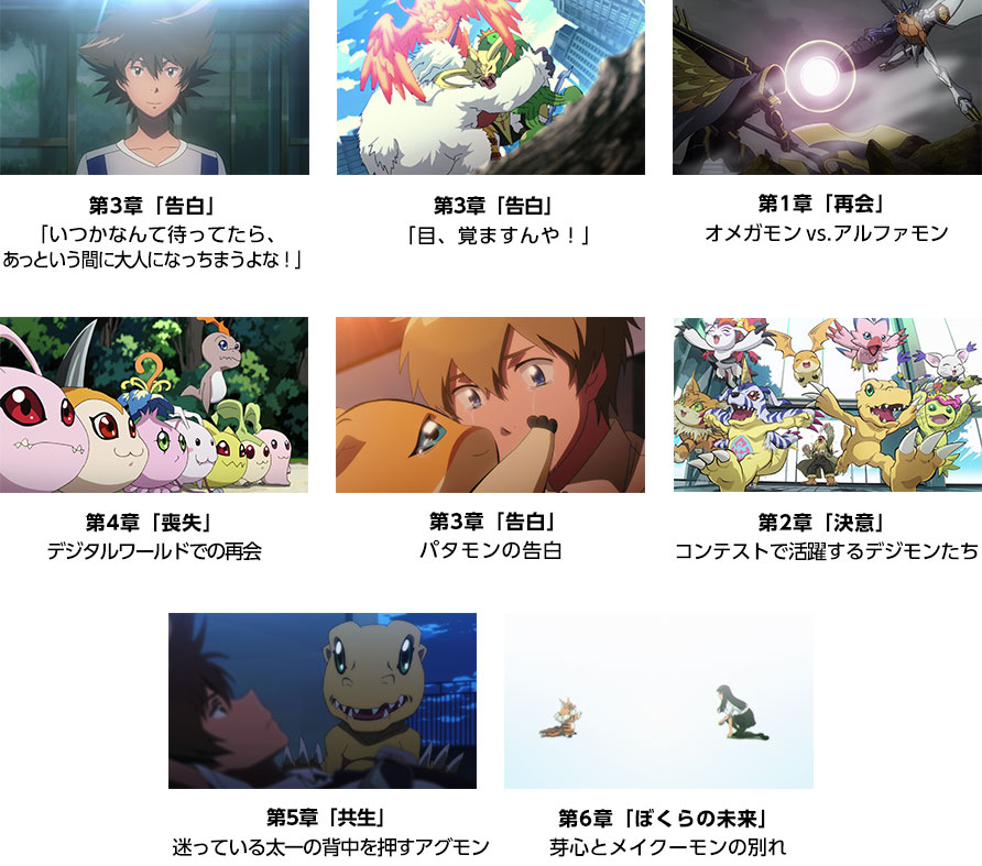 Official Poll #7- DigiFes 2020 Favorite Scene Poll #3- Digimon Adventure tri.