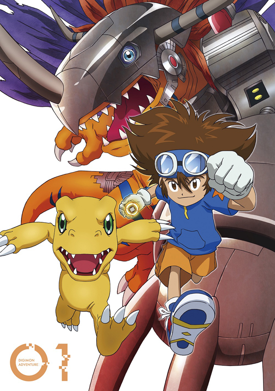 Digimon Adventure: Blu-ray/DVD Box 1 Packaging Preview & Product 