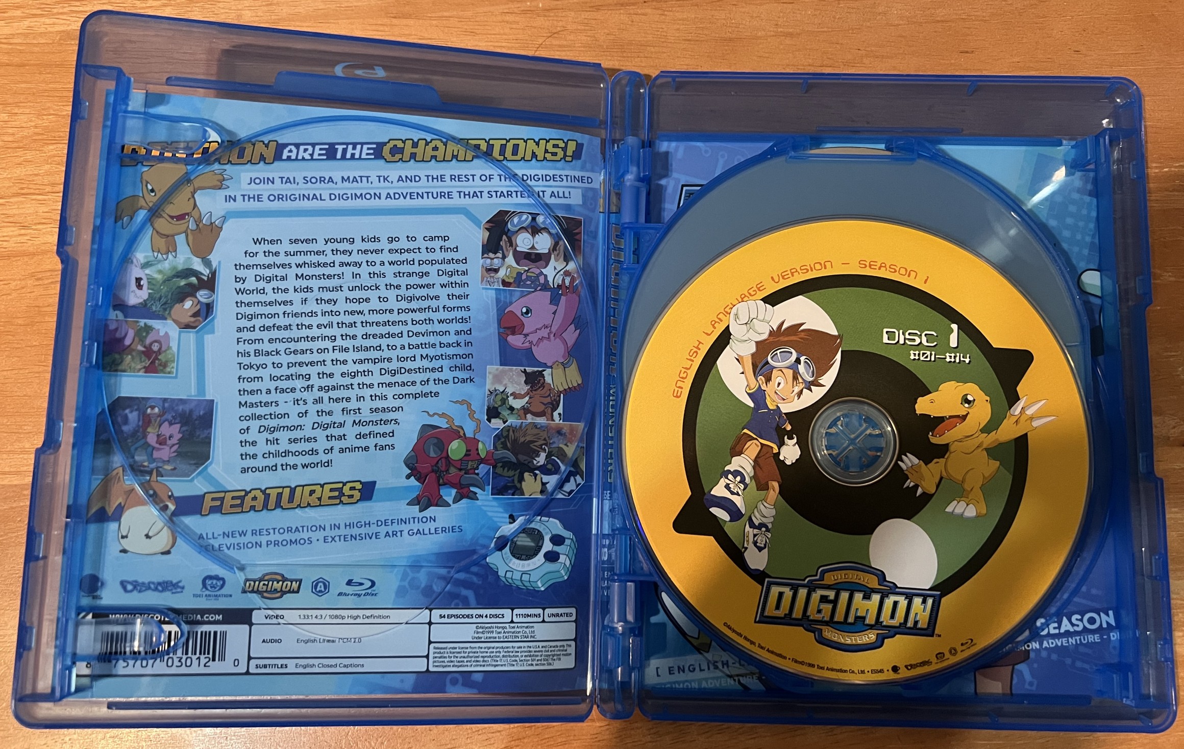 Digimon: Digital Monsters Season 1 Blu-Rays Announced - Siliconera