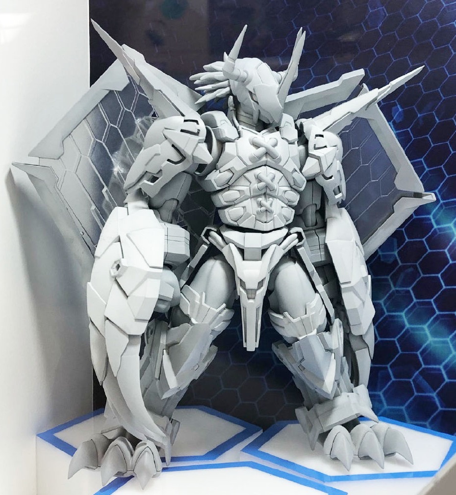 digimon model kit wargreymon