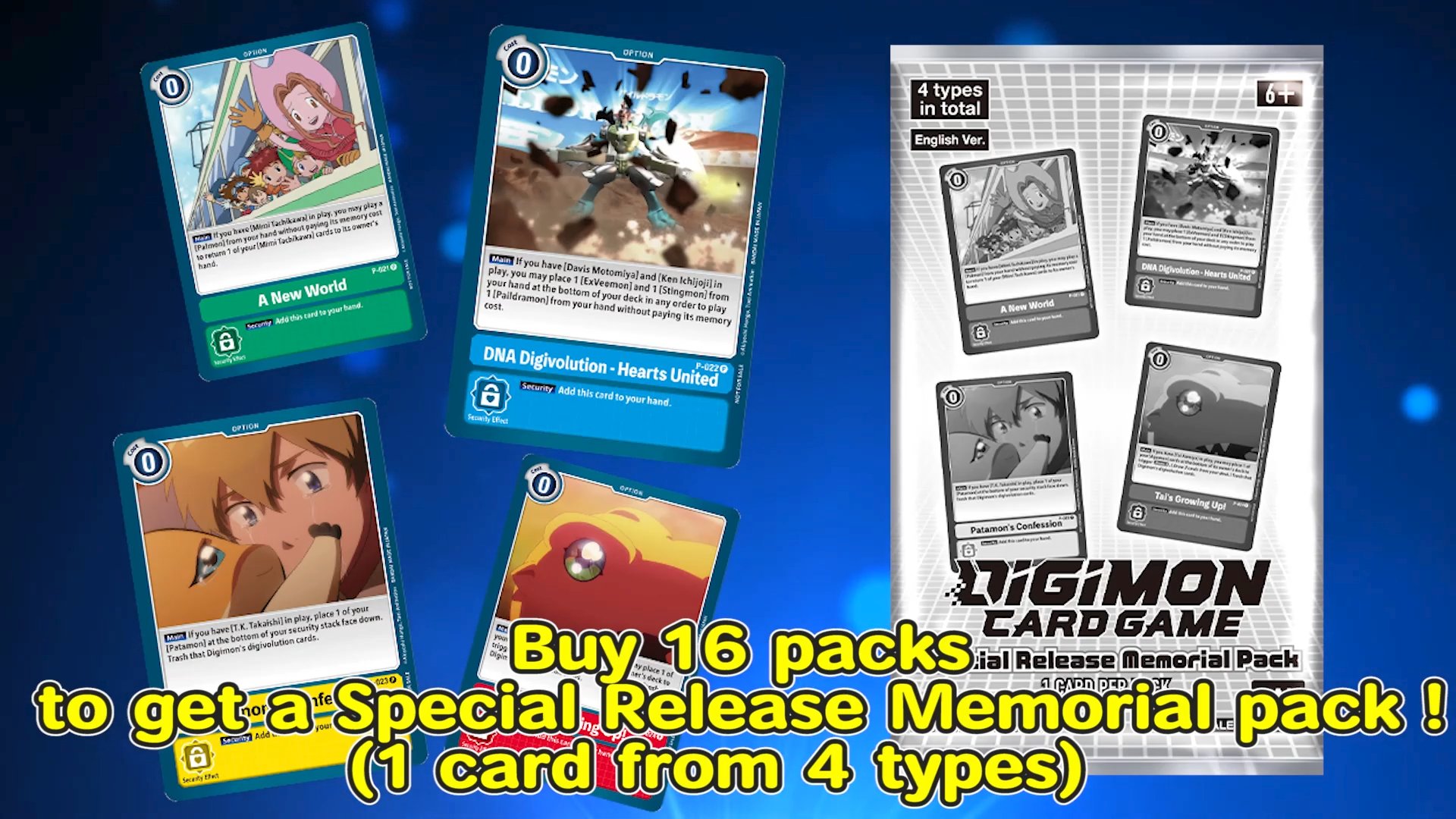 Digimon Card Game Special Release Memorial Pack for sale online 