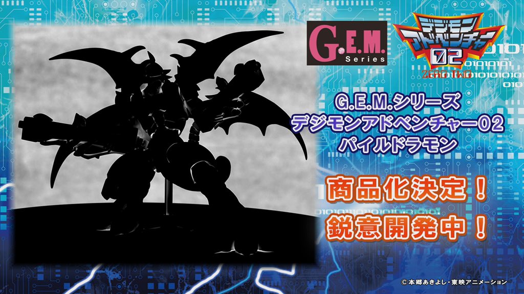 New Megahouse Figures- Adventure 02 GEM Paildramon & 'Look Up