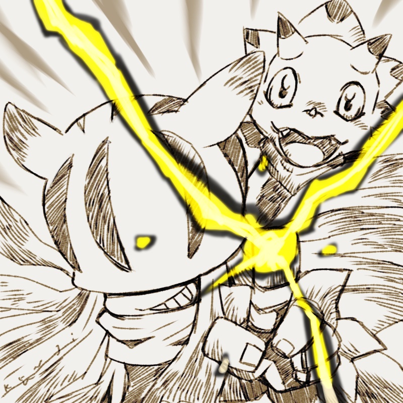 Teslajellymon! Digimon Ghost Game