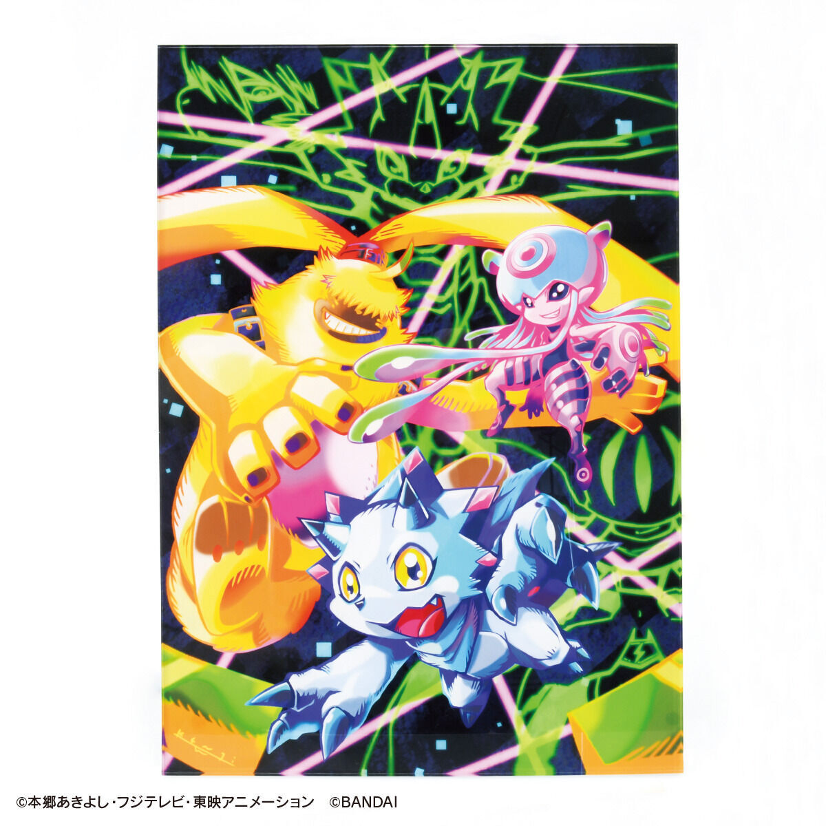 Kenji Watanabe Ghost Game Acrylic Art Reproduction- Pre-Order Details &  Images | With the Will // Digimon Forums