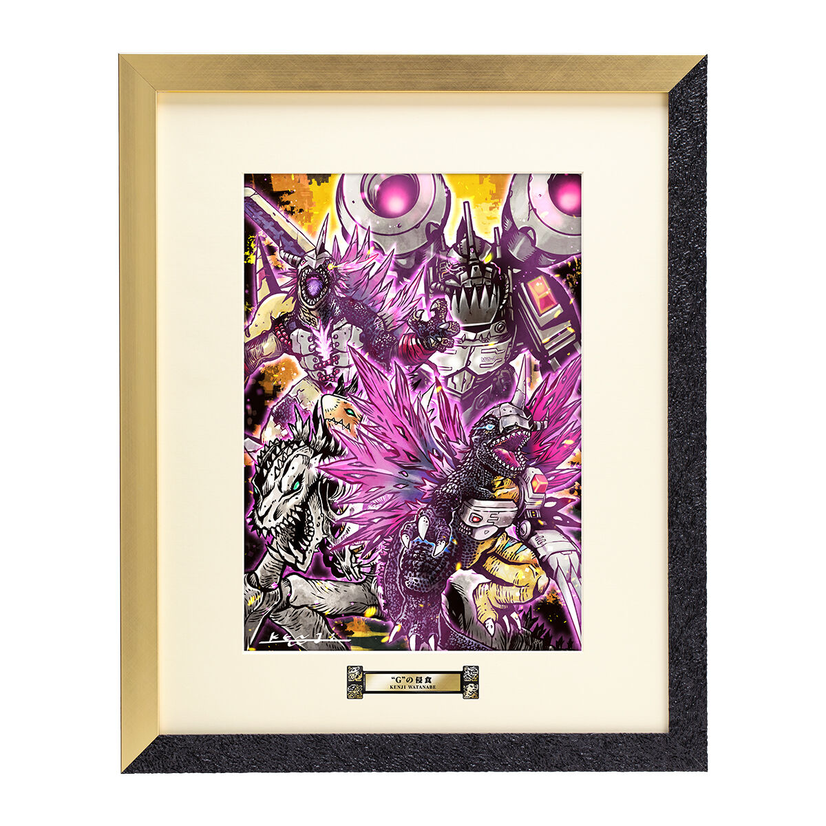 Kenji Watanabe Original Art Godzilla vs. Digital Monsters G