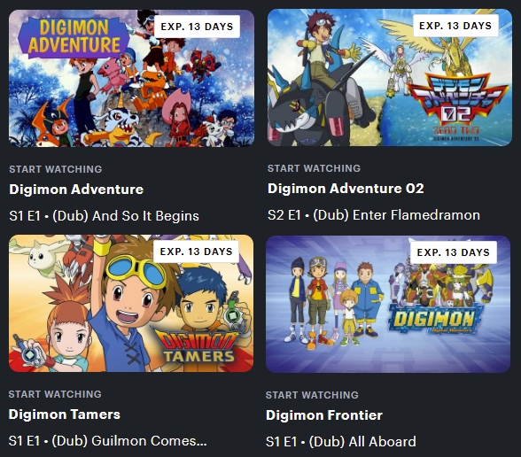 Digimon Season 1  Digimon, Digimon seasons, Digimon adventure