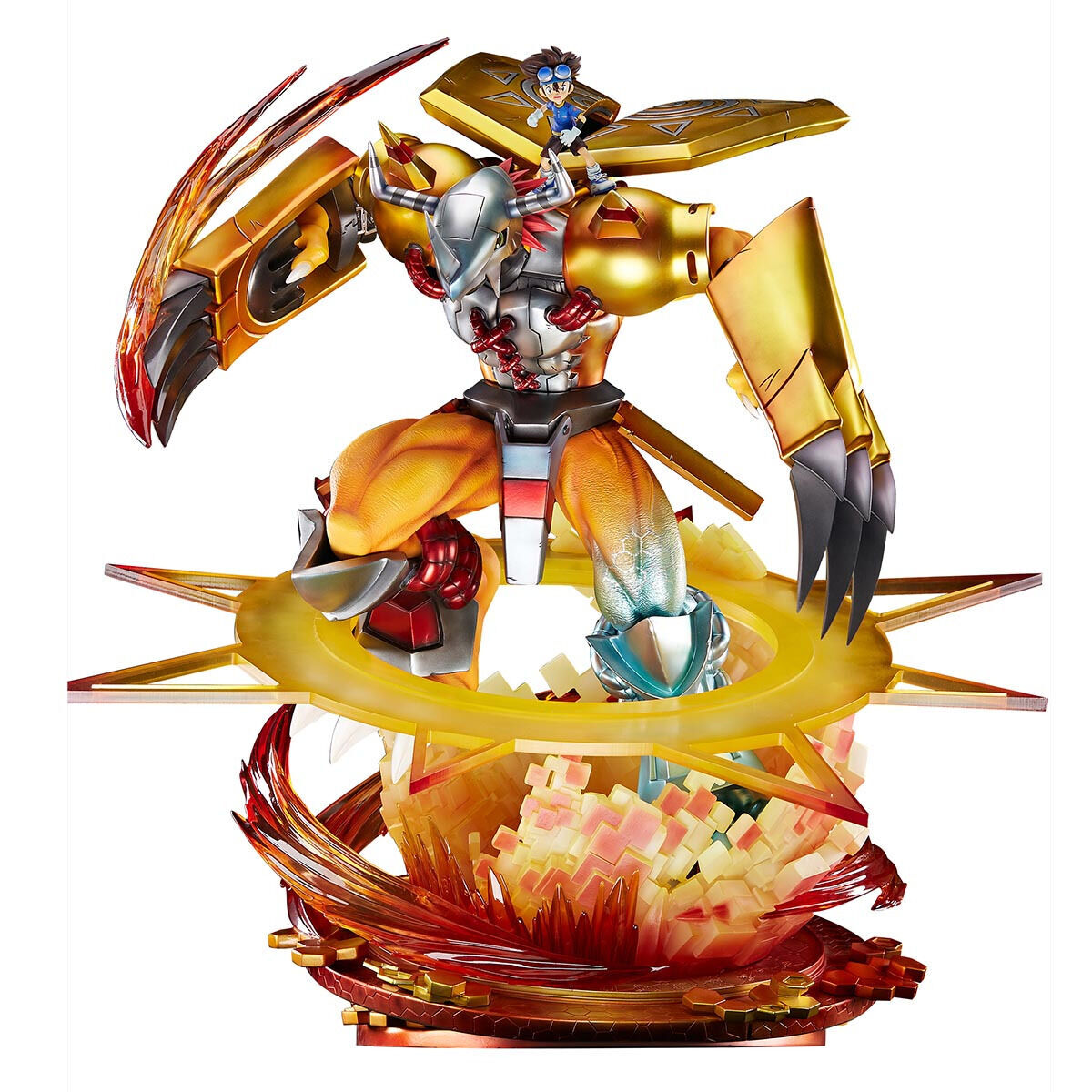 Digimon Adventure Large Statue Series WarGreymon Announced- Images 