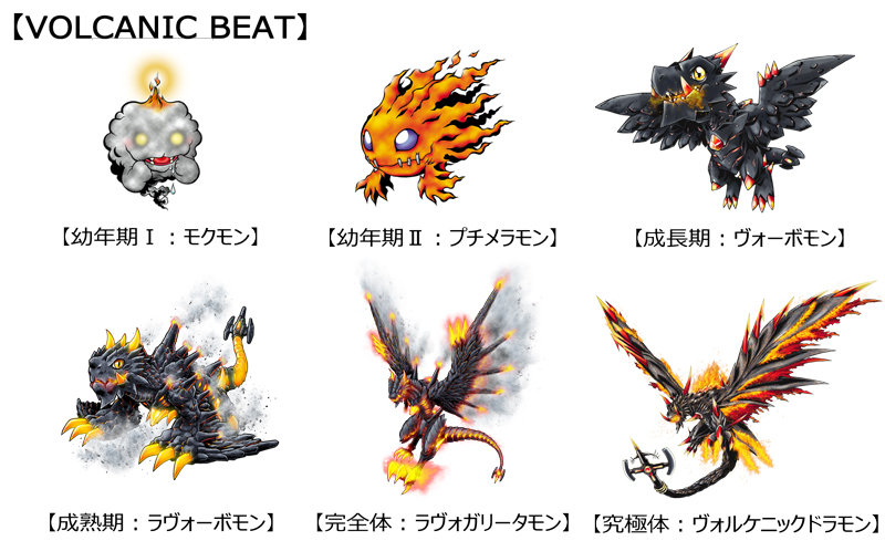 volcanic beat digimon