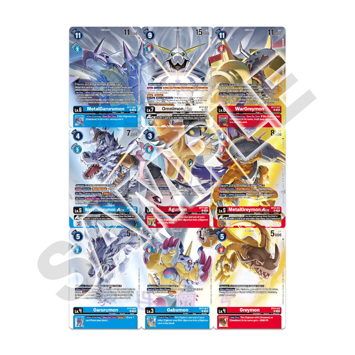 Digimon Card Game Omnimon/Omegamon Binder Set up to Pre-Order at