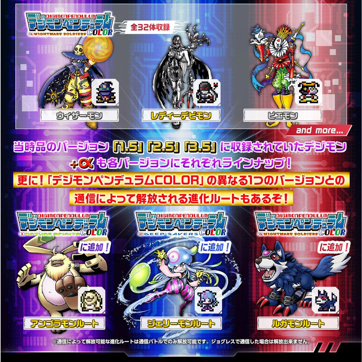 Digimon Pendulum Color V-Pet 1, 2, & 3- Pre-Order Details