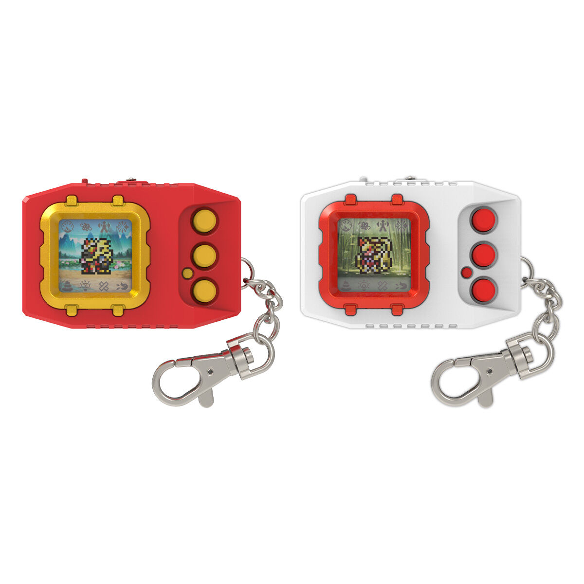 Digimon Pendulum Color V-Pet 6 Saiyu Warriors & 7 Toho
