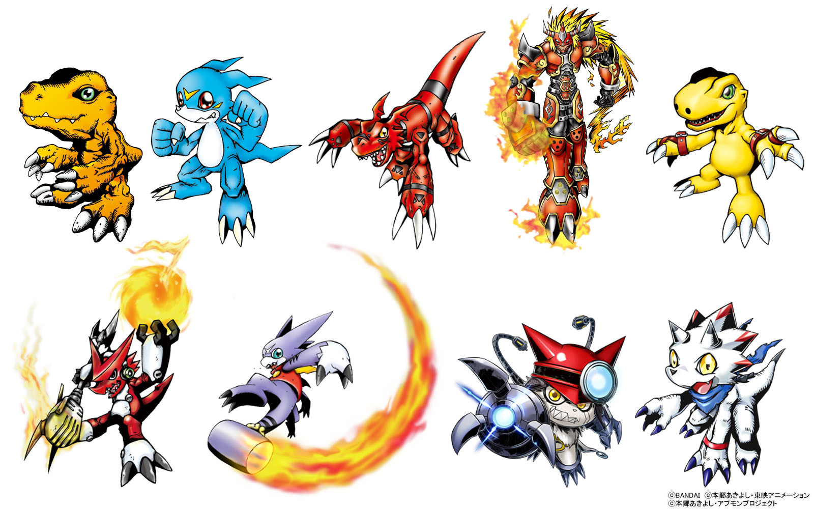 Official Digimon Web Poll #100- Favorite Digimon TV Anime Main ...