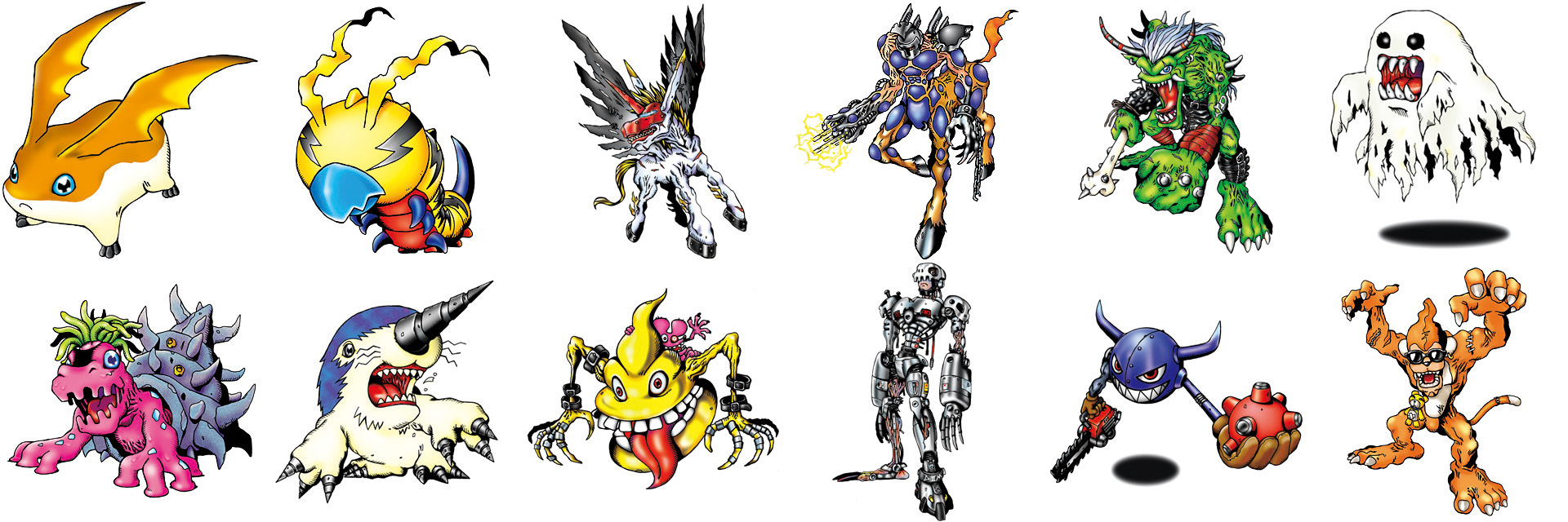 original digimon evolution list