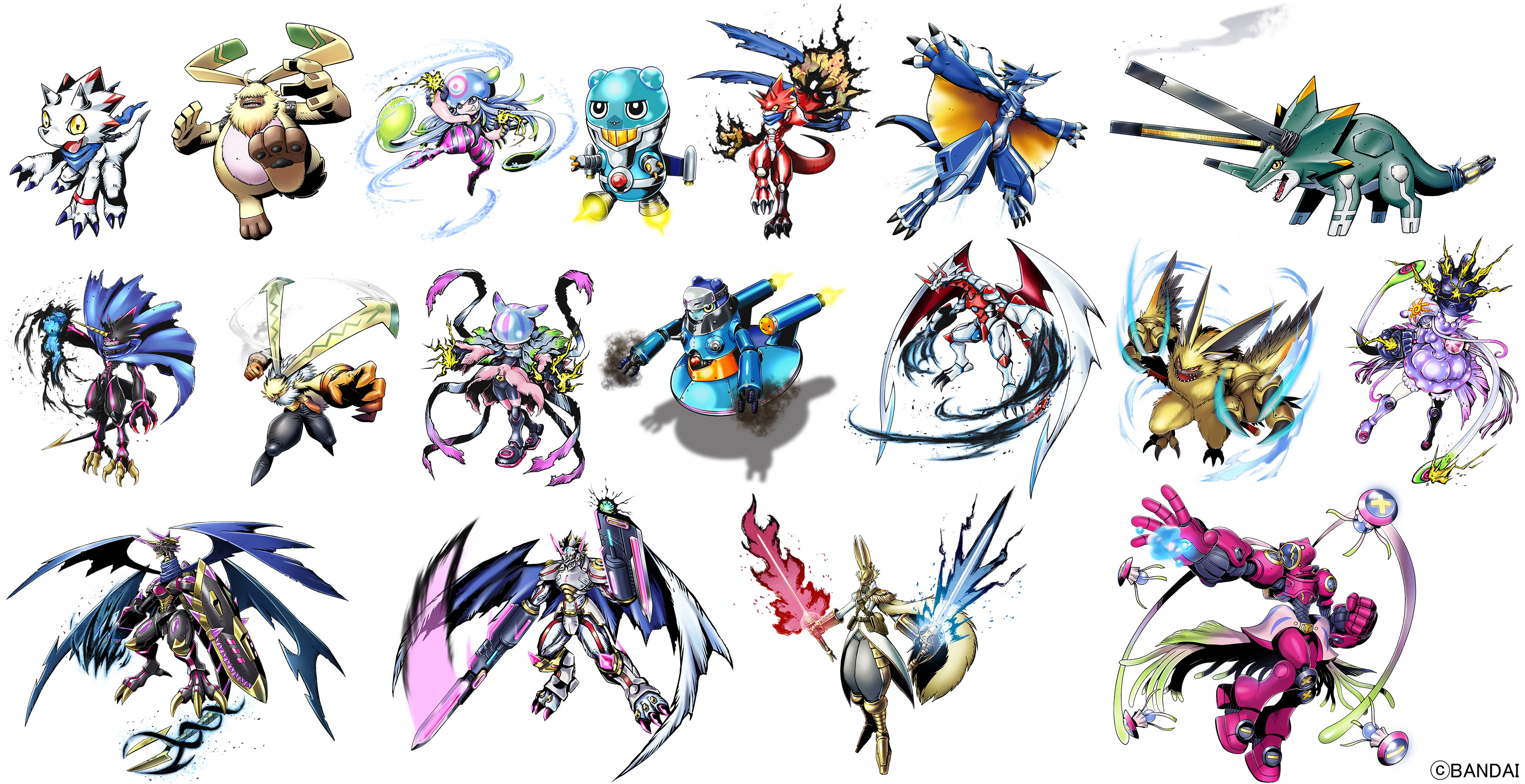 Official Digimon Web Poll #74- Favorite Featured Digimon in Ghost Game 58  through 67