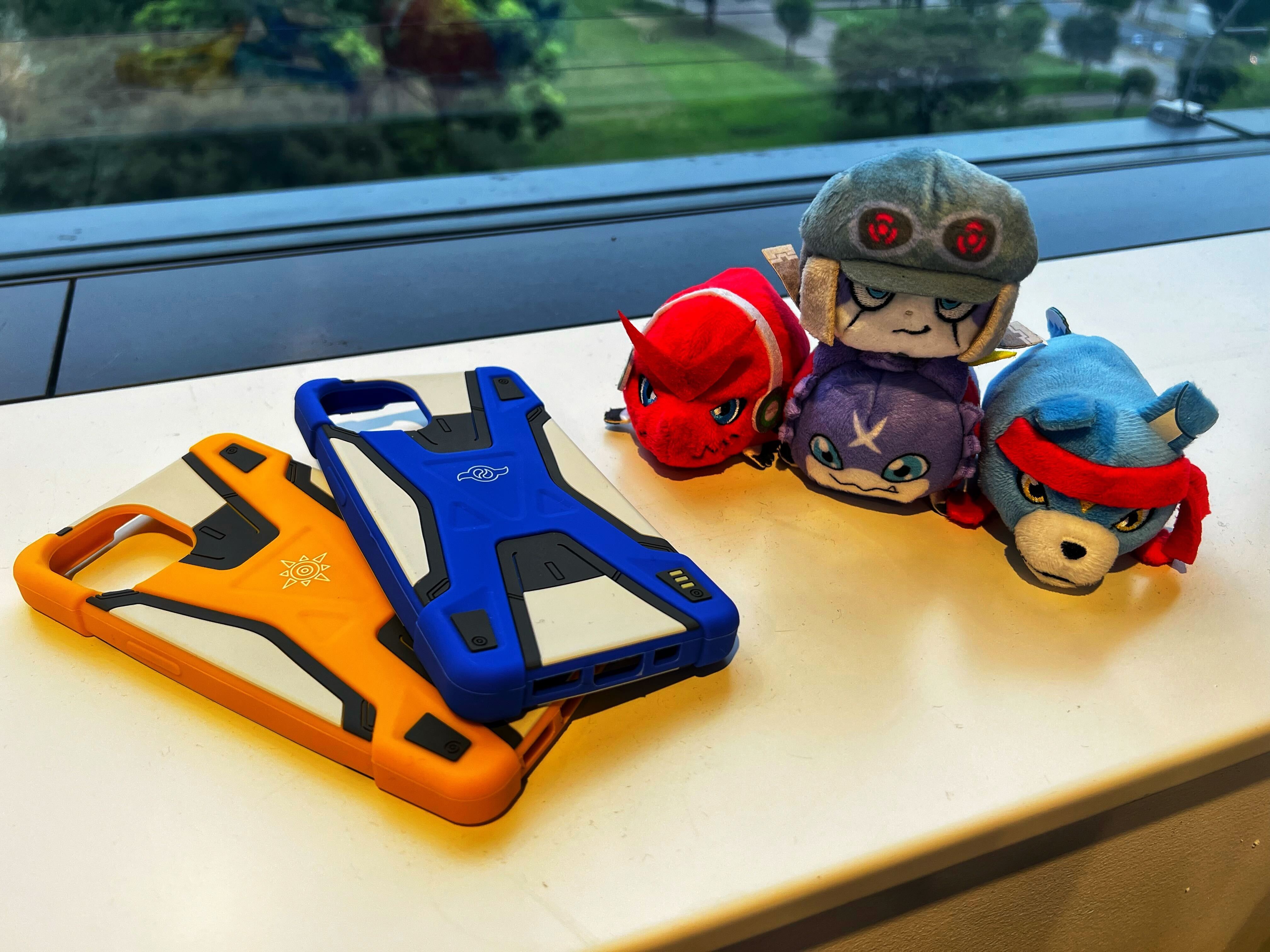 Previews of Kizuna Phone Cases Digimon Hero Otedamas With the