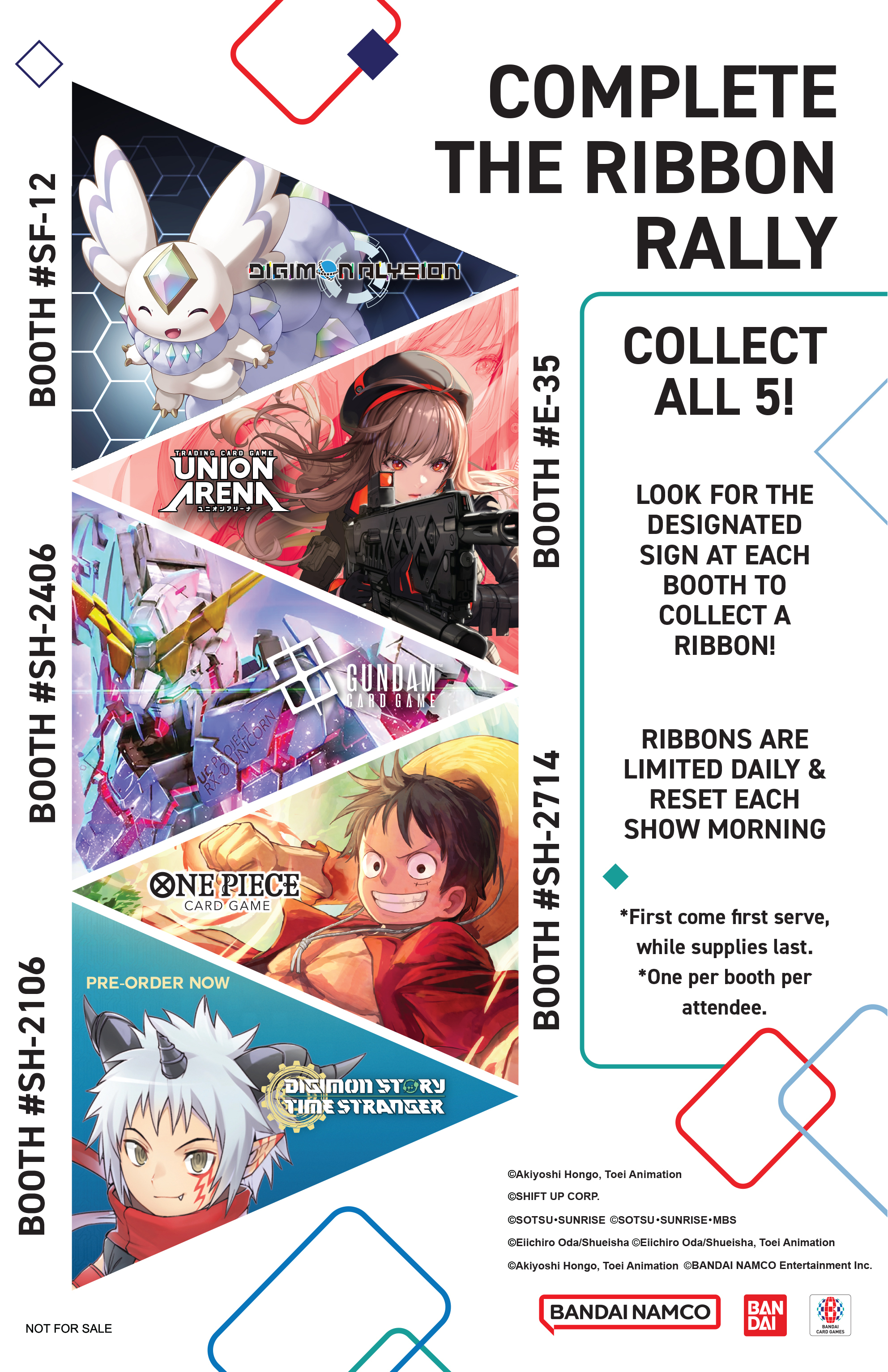 Bandai Anime Expo 2025 Ribbon Rally Announced- Digimon Ribbons for Both ...