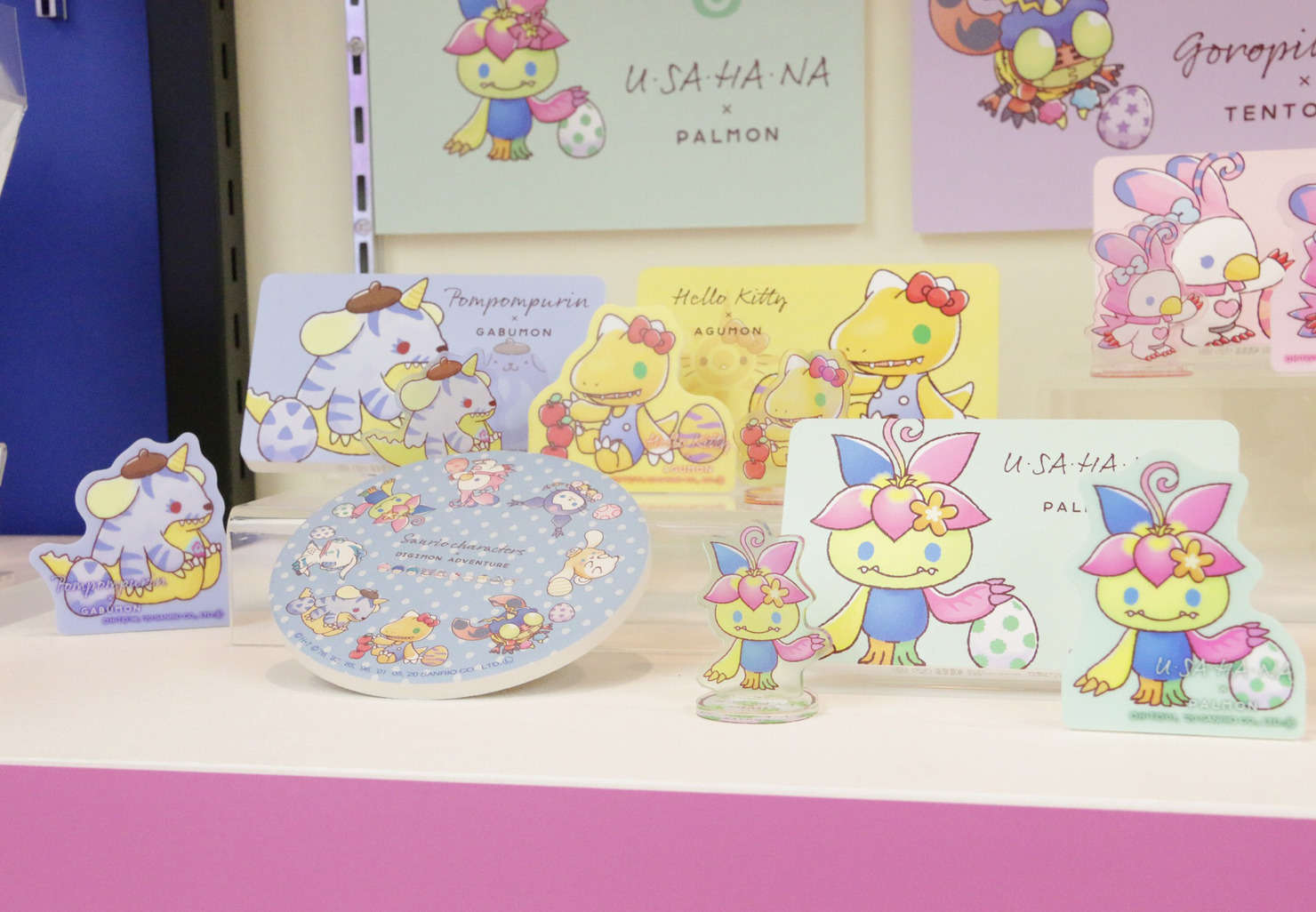 Sanrio and Digimon Adventure Collaboration in February, Art & Products