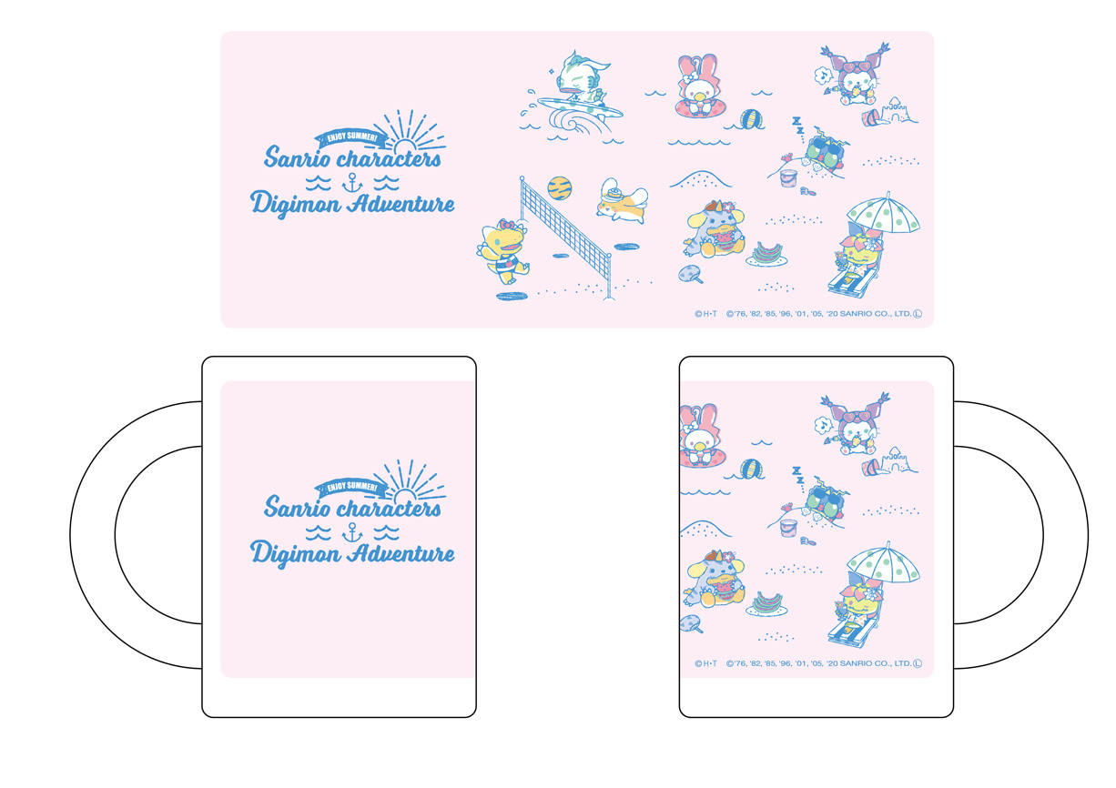 Product Details for Sanrio x Digimon Adventure Enjoy Summer Shop | With