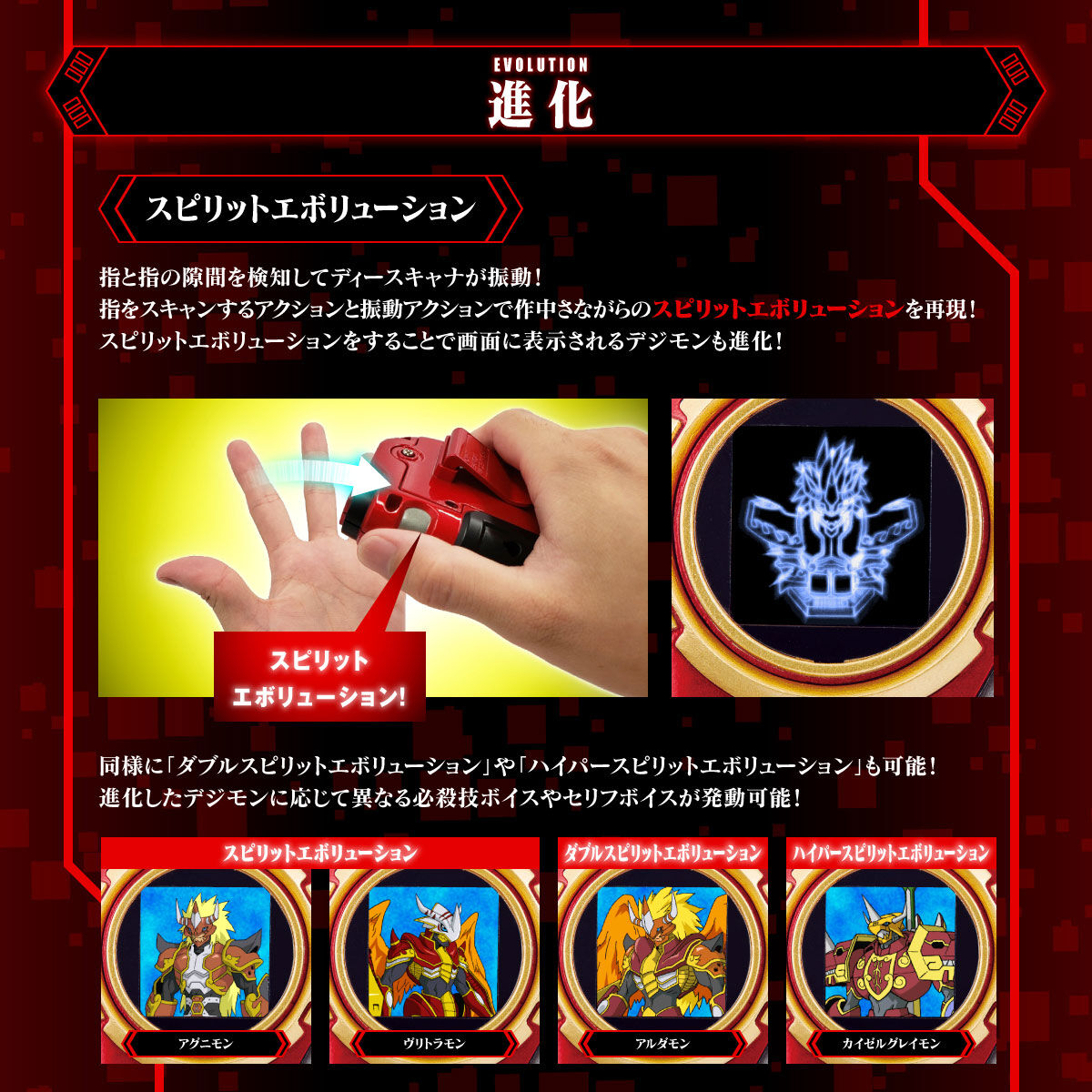 SuperCompleteSelectionAnimation D-SCANNER ver. ULTIMATE RED