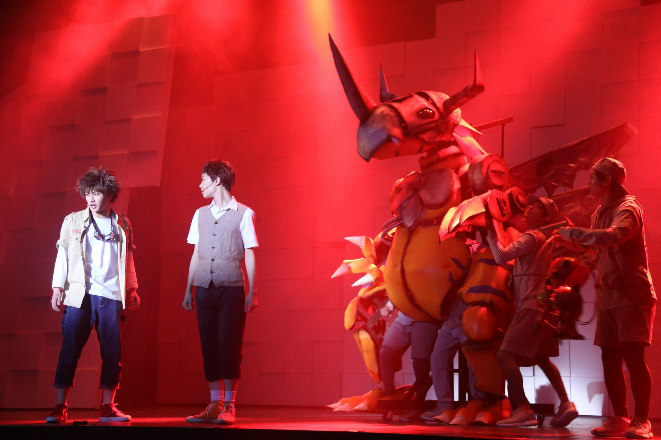 First in-costume photo from Digimon live-action stage production released