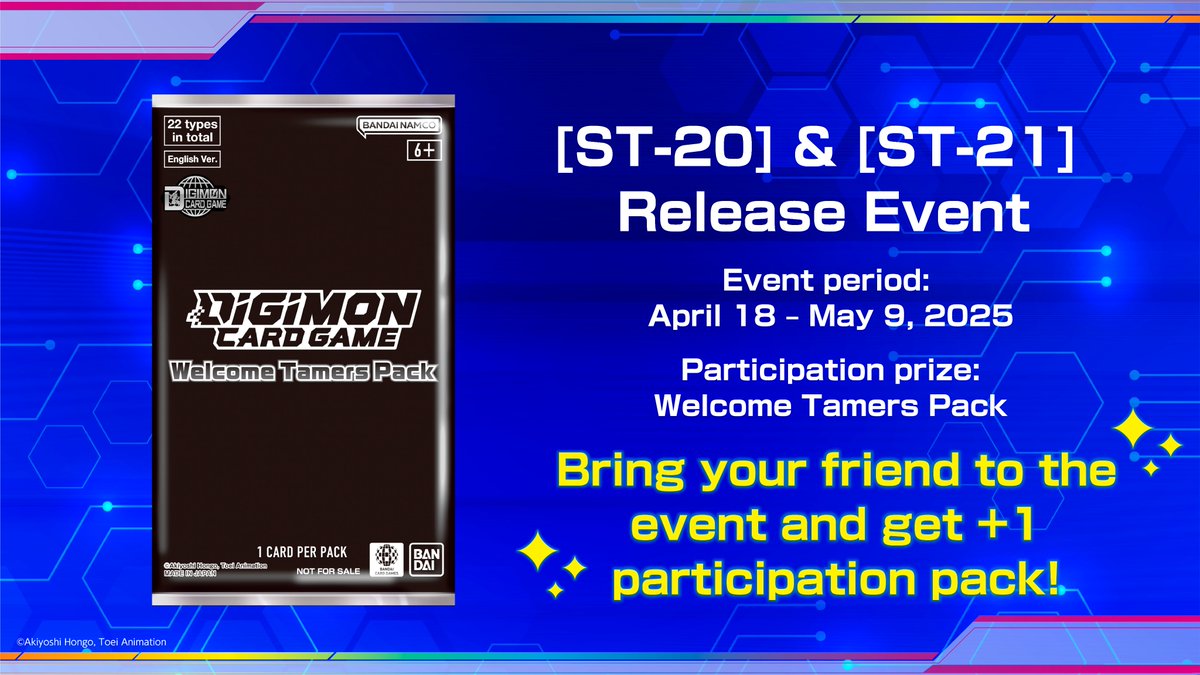 Digimon Card Game- Previews & News for Boosters 20, 21, 22
