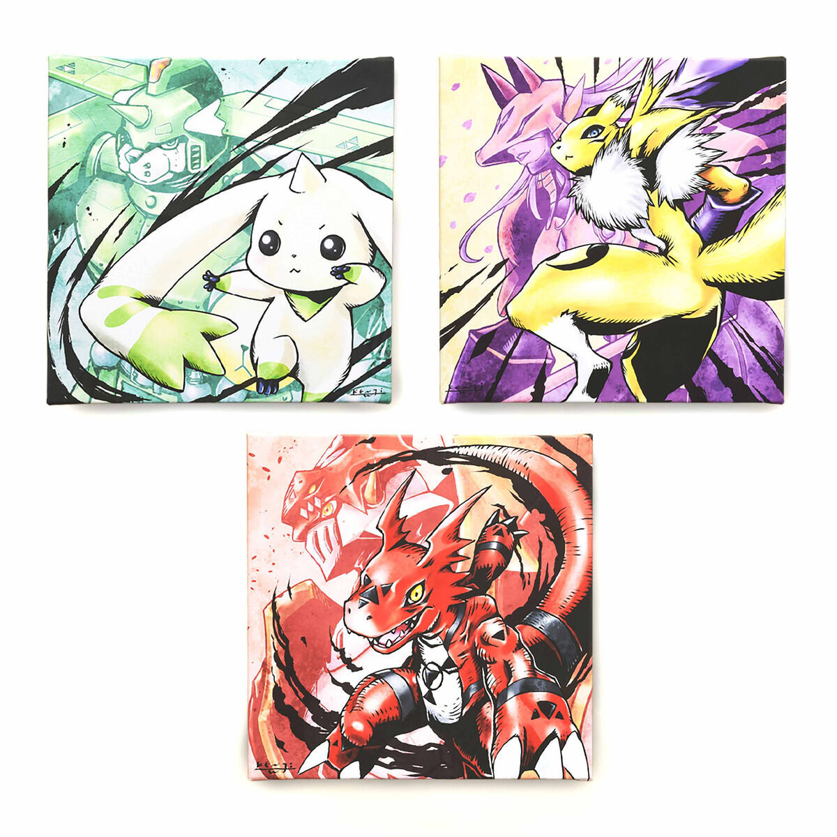 Kenji Watanabe Digimon Tamers 20th Anniversary Reproduction Art
