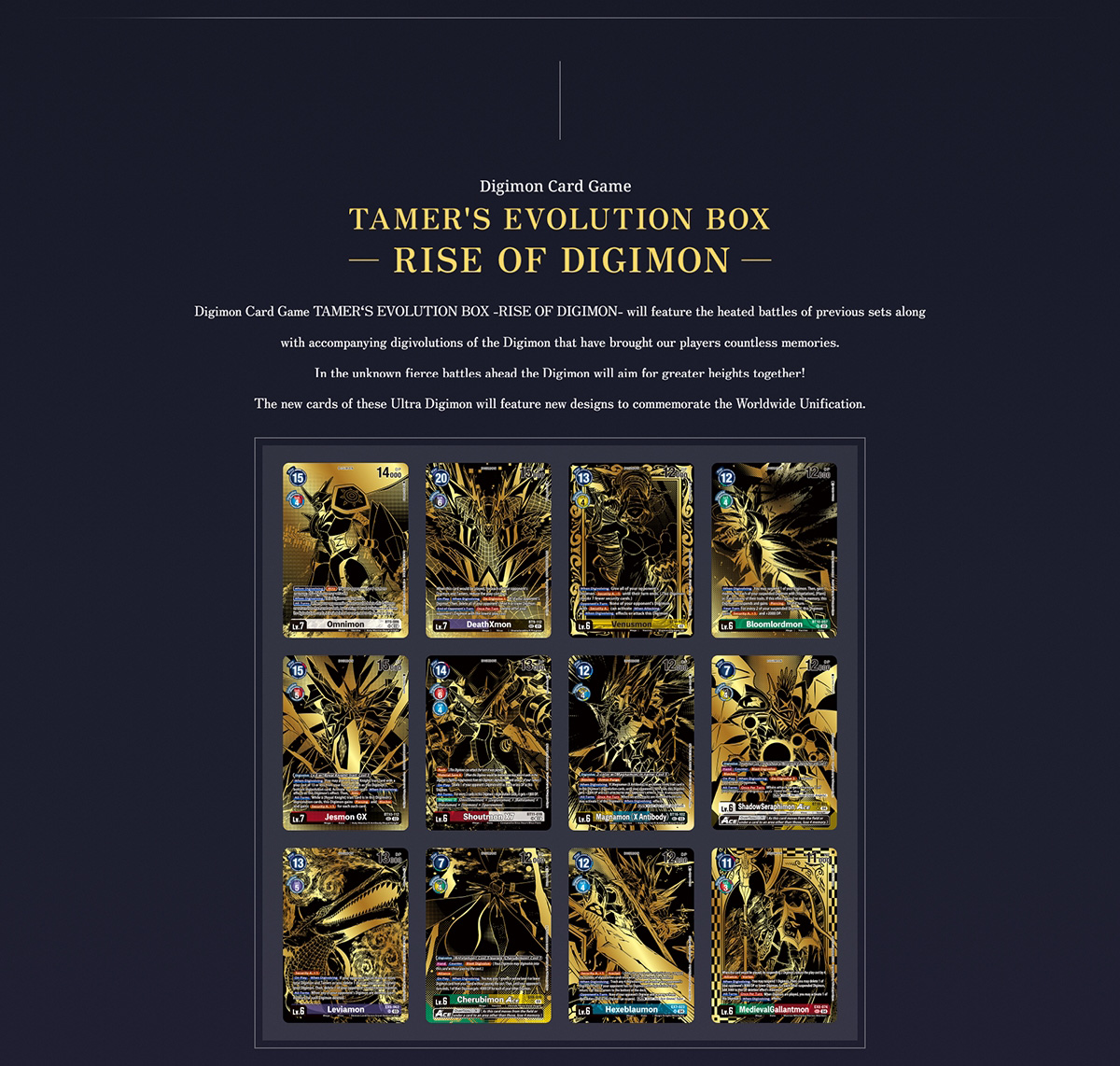 Digimon Card Game Tamers Evolution Box: Rise of Digimon- Images