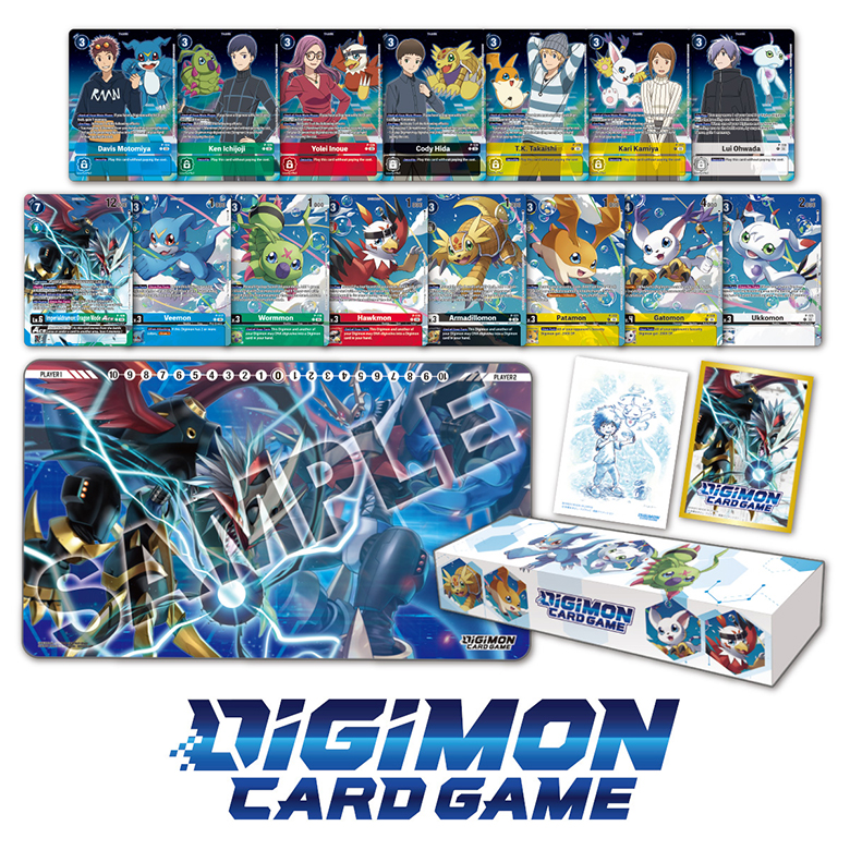 Card Game Digimon Adventure 02: The Beginning Set up to Pre-Order