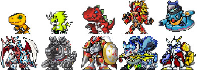 Poll Results for Favorite Type of Digimon Pixel Art | With the Will ...