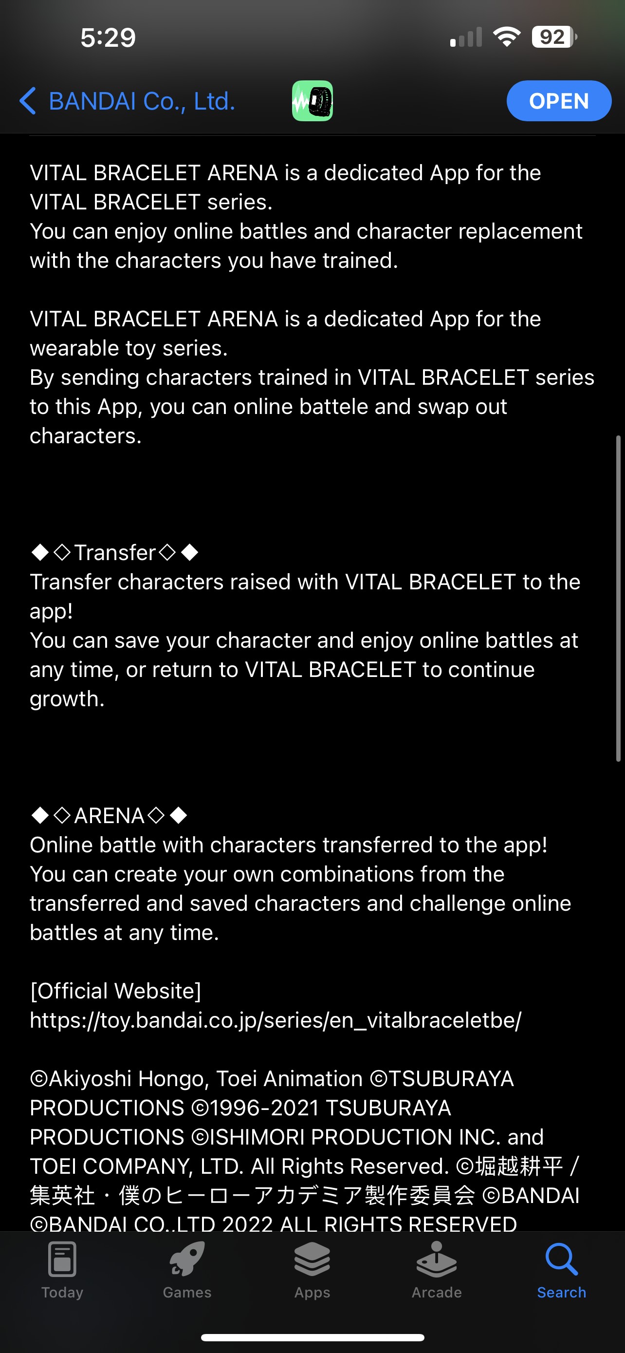 Vital Bracelet January Battle Event Announced for VB Arena App