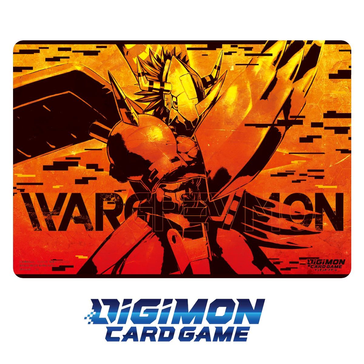 Pre-Orders open for WarGreymon Playmat for Digimon Card Game